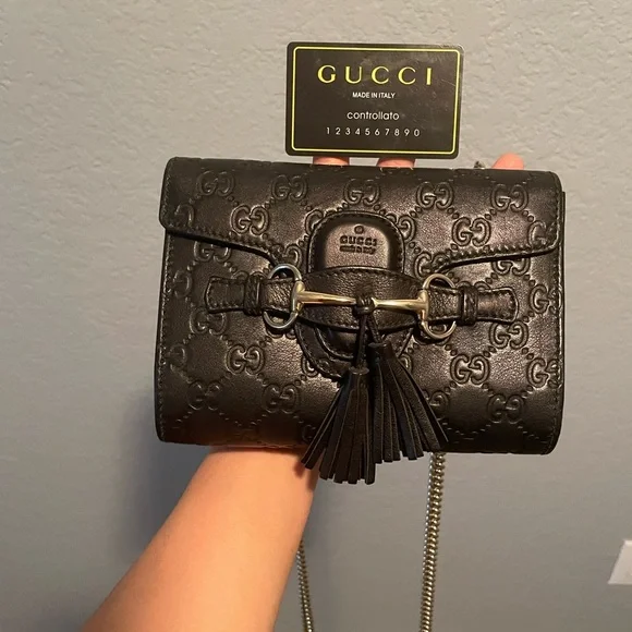SOLD Gucci Guccissima Margaux handbag AUTHENTIC - Picture 8 of 13